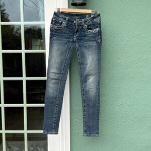 Vintage MissMe Bling Jeans Bundle Set of 2 - sizes 24+25